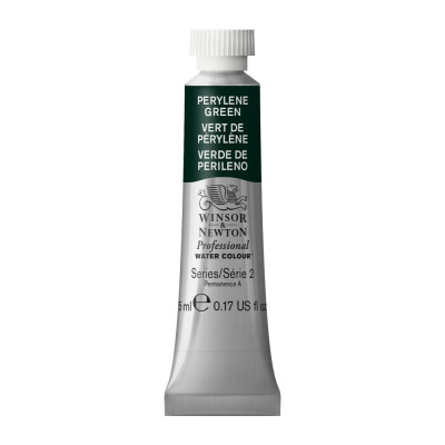 Tinta Aquarela Profissional Winsor & Newton Tubo 5ml S2 - Perylene Green (460)