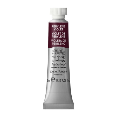 Tinta Aquarela Profissional Winsor & Newton Tubo 5ml S2 - Perylene Violet (470)