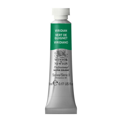Tinta Aquarela Profissional Winsor & Newton Tubo 5ml S3 - Viridian (692)