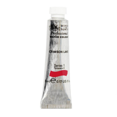 Tinta Aquarela Profissional Winsor & Newton Tubo 5ml S1 - Crimson Lake (205)