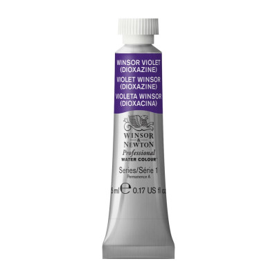 Tinta Aquarela Profissional Winsor & Newton Tubo 5ml S1 - Winsor Violet (Dioxazine) (733)