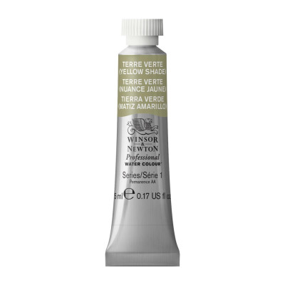 Tinta Aquarela Profissional Winsor & Newton Tubo 5ml S1 - Terre Verte (Yellow Shade) (638)