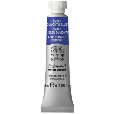 Tinta Aquarela Profissional Winsor & Newton Tubo 5ml S3 - Smalt (Dumont's Blue) (710)