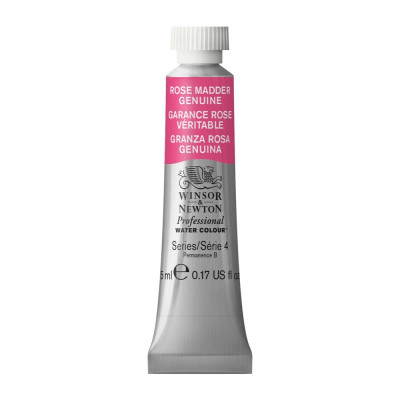 Tinta Aquarela Profissional Winsor & Newton Tubo 5ml S4 - Rose Madder Genuine (587)