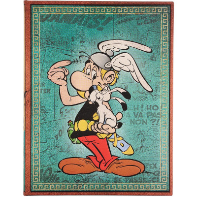 Caderno de Capa Dura Pautado Ultra Paperblanks - Asterix the Gaul