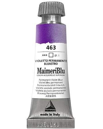 Maimeriblu Tubo De Aquarela 12ml - 463 Violeta Permanente