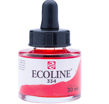 Aquarela Líquida Ecoline Talens 30ml - 334 Scarlat