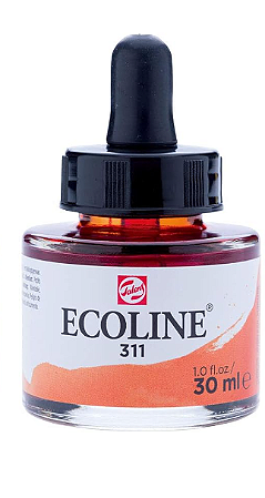 Aquarela Líquida Ecoline Talens 30ml - 311 Vermilion