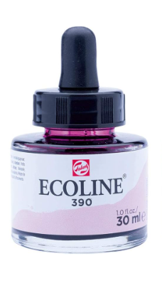 Aquarela Líquida Ecoline Talens 30ml - 390 Rose Pastel