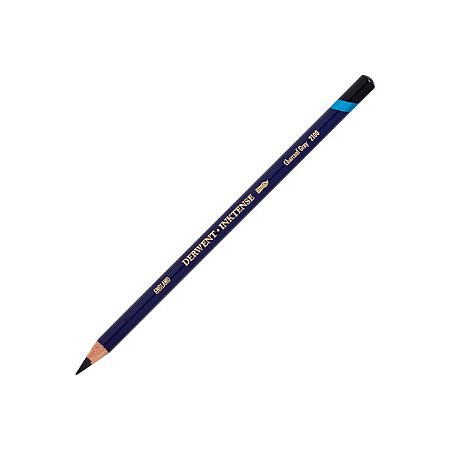 Lápis de Cor Aquarelável Inktense Unitário - Charcoal Grey