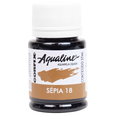 Aquarela Líquida Aqualine Corfix 37ml - Sépia (18)