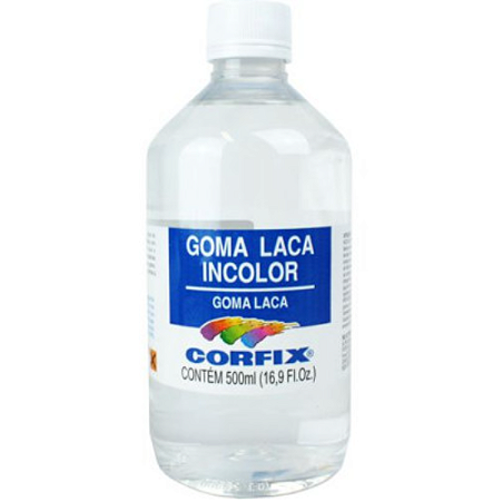 Goma Laca Incolor Corfix - 500ml