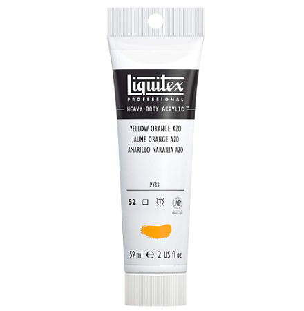 Tinta Acrilica Heavy Body LIQUITEX S2 - Yellow Orange Azo