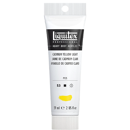 Tinta Acrilica Heavy Body LIQUITEX S3 - Cadmium Yellow Light