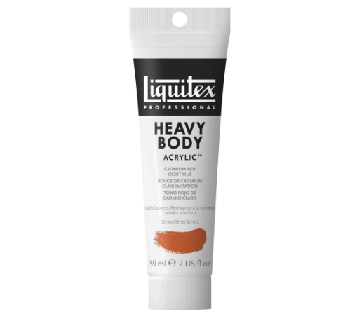 Tinta Acrilica Heavy Body LIQUITEX S2 - Cadmium Red Light Hue