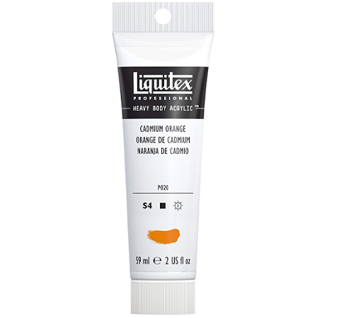 Tinta Acrilica Heavy Body LIQUITEX S4 - Cadmium Orange