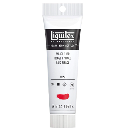 Tinta Acrilica Heavy Body LIQUITEX S5 - Pyrrole Red