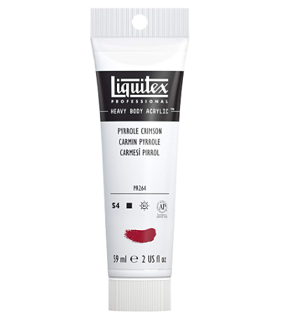 Tinta Acrilica Heavy Body LIQUITEX S4 - Pyrrole Crimson