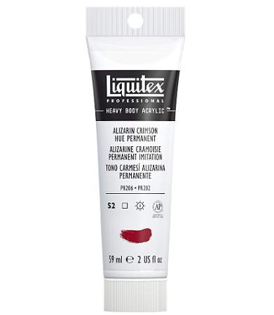 Tinta Acrilica Heavy Body LIQUITEX S2 - Alizarin Crimson Hue Permanent