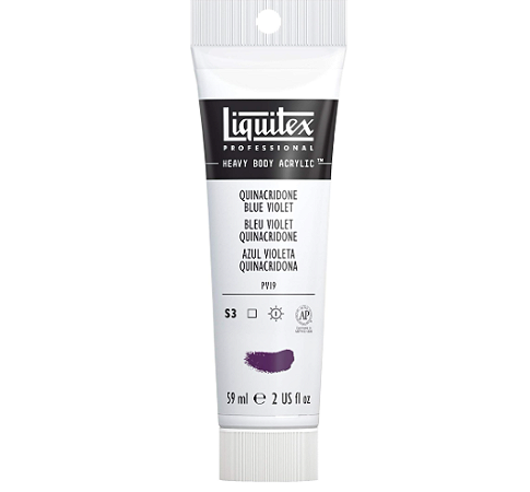 Tinta Acrilica Heavy Body LIQUITEX S3 - Quinacridone Blue Violet