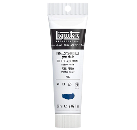 Tinta Acrilica Heavy Body LIQUITEX S1 - Phtalo Blue (Green Shade)