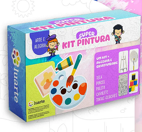 Kit Pintura Infantil Luarte - Unicórnio