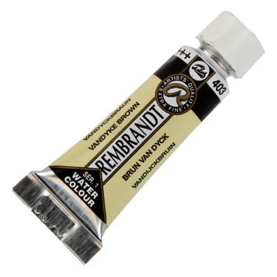 Tinta Aquarela Rembrandt 10ml Série 1 - Marrom Van Dick (403)