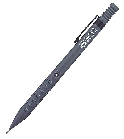 Lapiseira Técnica Smash Pentel 0.5mm Cinza