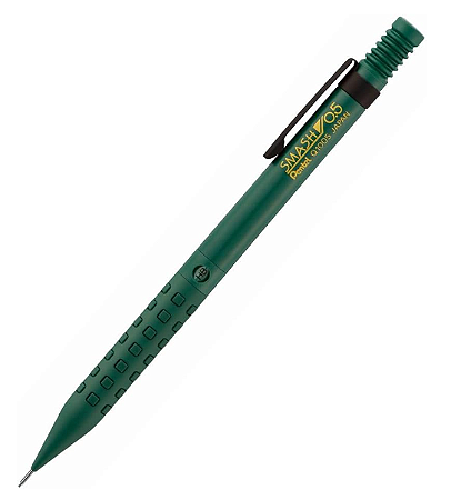 Lapiseira Técnica Smash Pentel 0.5mm Verde Musgo