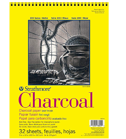 Papel para Carvão Strathmore 95g/m² (22,9 x 30,5cm)