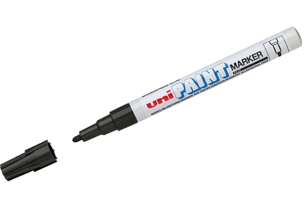 Marcador Permanente Uni-Paint PX-21 - Preto