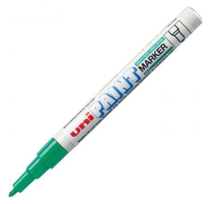 Marcador Permanente Uni-Paint PX-21 - Verde