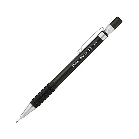 Lapiseira Pentel AM13 1,3mm Preto
