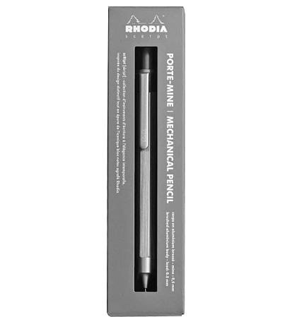 Lapiseira Rhodia Script 0.5mm Prata