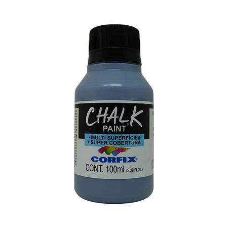 Tinta Chalk 100mL Corfix - Cinza Azulado (626)