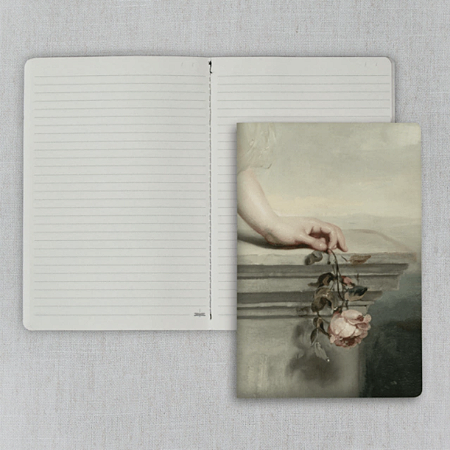 Journal Pautado 20x13,5cm 64 Páginas Folk Books - Retrato de Catherine Gray
