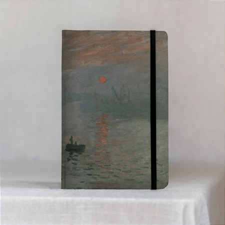 Caderneta Handbook Sem Pauta Folk Books - Nascer do Sol de Monet