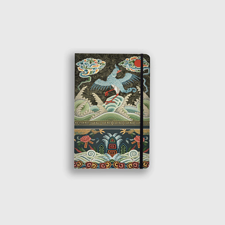 Caderneta Handbook Sem Pauta Folk Books - Ornamento de Cor Chinesa