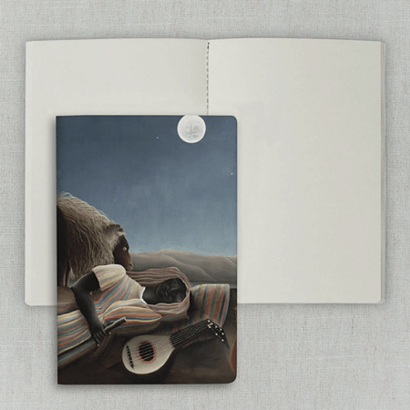 Journal Sem Pauta 20x13,5cm 64 Páginas Folk Books - A Cigana Adormecida