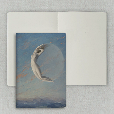 Journal Sem Pauta 20x13,5cm 64 Páginas Folk Books - Selene