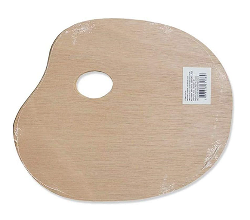 Paleta Madeira Oval 40x50 5mm Keramik 15429