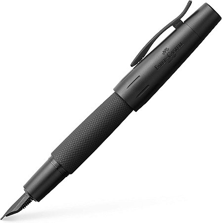 Caneta-Tinteiro Faber-Castell E-Motion Pure Black - Ponta M