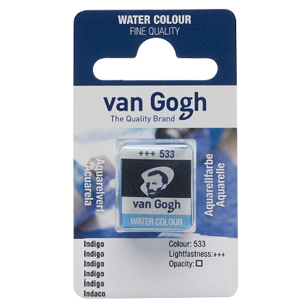 Aquarela em Pastilha Van Gogh - Indigo (533)