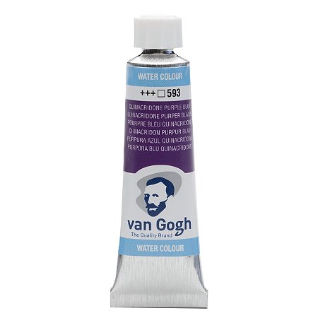 Van Gogh Tinta aquarela, tubo de 10 ml, azul roxo quinacridona 593