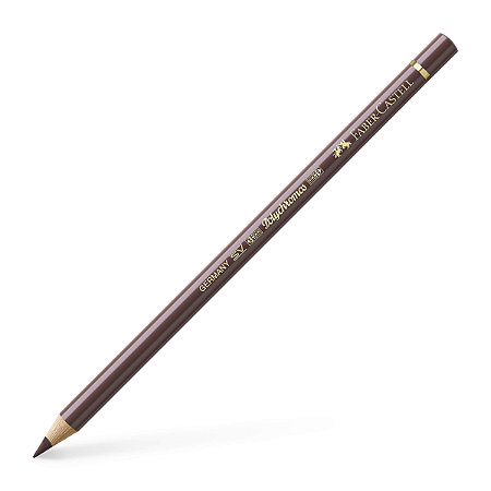 Lápis Polychromos Avulso Faber-Castell - Marrom Van Dick (176)
