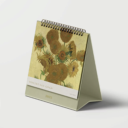 Calendário de Mesa 2025 Folk Books - Van Gogh