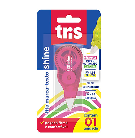 Fita Marca-Texto Shine Tris – 3MX5MM