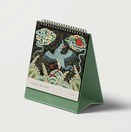 Calendário de Mesa 2025 Folk Books - Albert Racinet