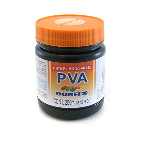 Tinta Pva Corfix 250ml - Preto