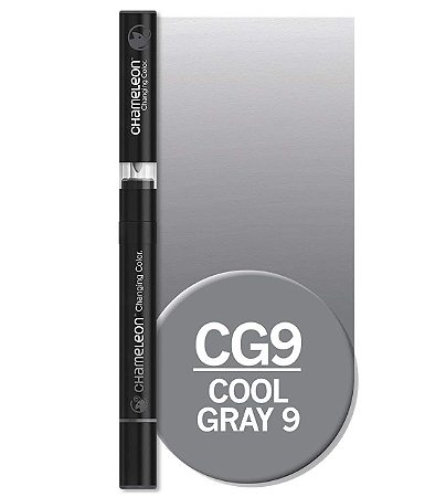 Caneta Marcador Permanente Chameleon (CG9) Cool Grey 9